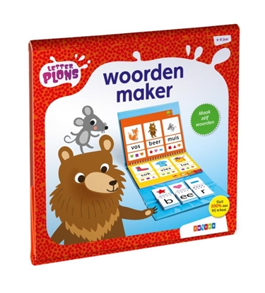 Afbeeldingen van Letterplons Woordenmaker
