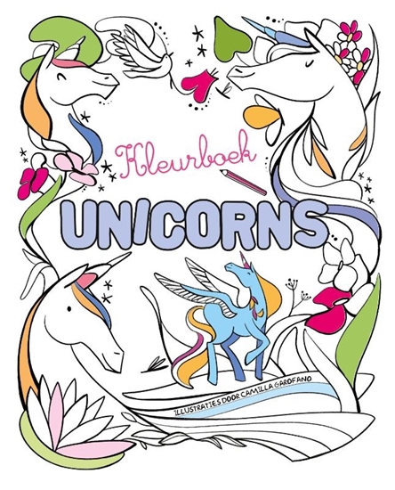 Afbeelding van Unicorns - Kleurboek