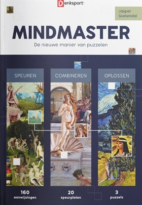 Afbeeldingen van Denksport Puzzelboek Mindmaster Puzzelen - thema kunst
