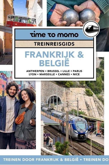 Afbeelding van Treinreisgids Frankrijk & Belgie