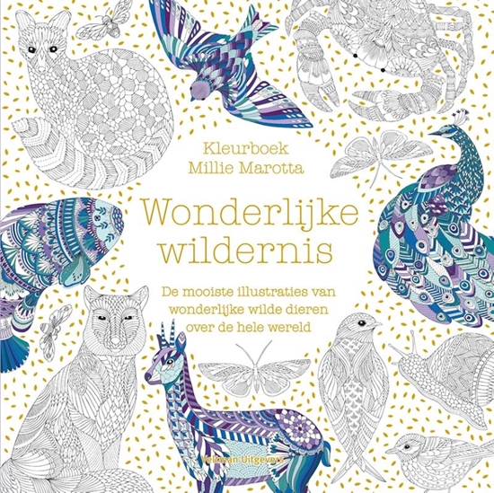 Afbeelding van Kleurboek Millie Marotta - Wonderlijke wildernis