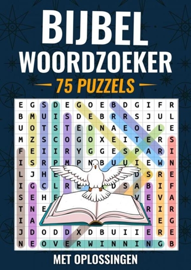 Afbeelding van Bijbel Woordzoeker - 75 Puzzels incl. Oplossingen