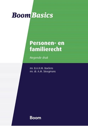 Afbeeldingen van Boom Basics Personen- en familierecht