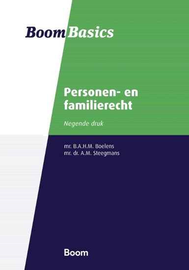 Afbeelding van Boom Basics Personen- en familierecht