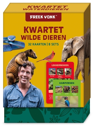 Afbeeldingen van Freek Vonk Kwartet wilde dieren
