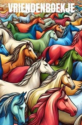 Afbeeldingen van Vriendenboekje Paarden