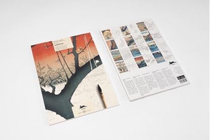 Afbeeldingen van Artists' colouring book Hiroshige
