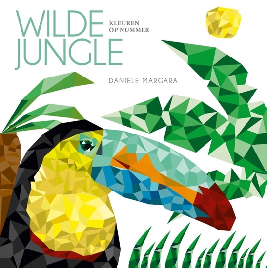 Afbeelding van Wilde jungle - Kleuren op nummer