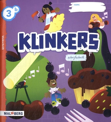 Afbeeldingen van Klinkers groep 3 B Schrijfschrift