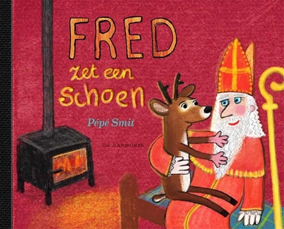 Afbeeldingen van Fred zet een schoen