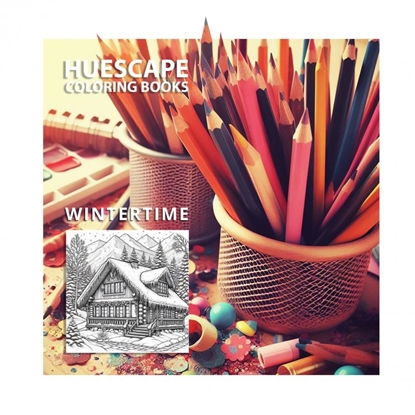 Afbeeldingen van Huescape Kleurboek voor volwassenen - Wintertijd