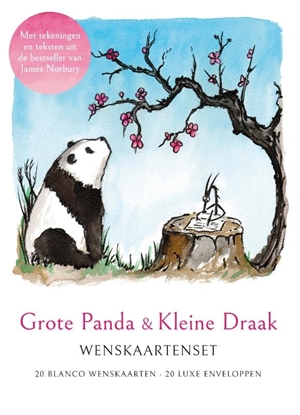 Afbeeldingen van Grote Panda & Kleine Draak - Wenskaartenset