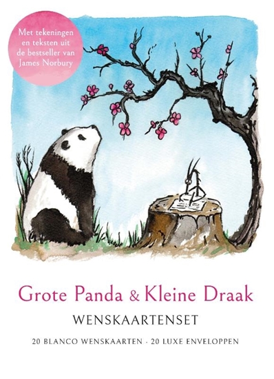 Afbeelding van Grote Panda & Kleine Draak - Wenskaartenset