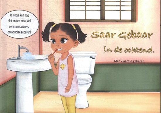 Afbeelding van Saar Gebaar in de ochtend (Vlaamse gebaren)