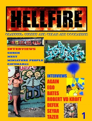 Afbeeldingen van Hellfire 1 Graffiti Bookazine