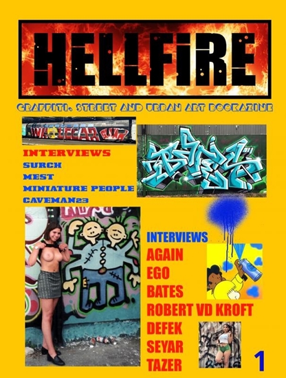 Afbeelding van Hellfire 1 Graffiti Bookazine