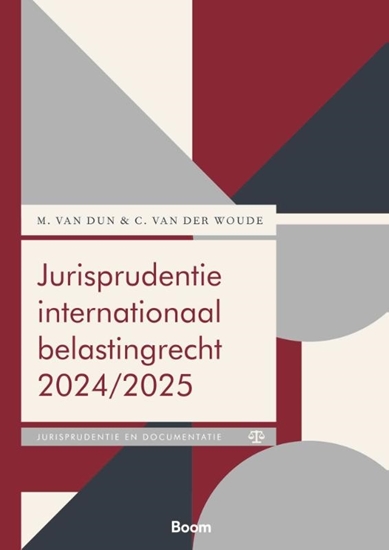 Afbeelding van Boom fiscale studieboeken Jurisprudentie internationaal belastingrecht 2024/2025