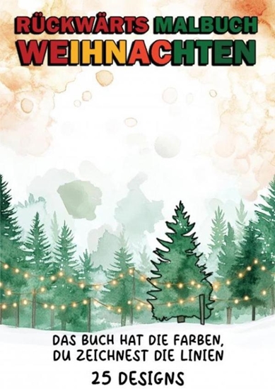 Afbeelding van Rückwärts Malbuch - Weihnachten