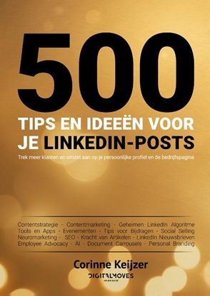 Afbeeldingen van 500 tips en ideeën voor je LinkedIn-posts
