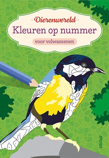 Afbeelding van Kleuren op nummer voor volwassenen - Dierenwereld