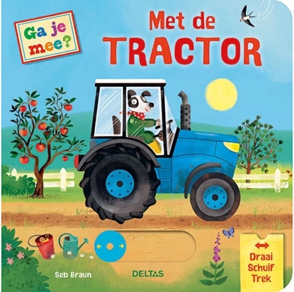 Afbeeldingen van Ga je mee? - Met de tractor