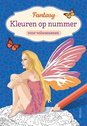 Afbeeldingen van Kleuren op nummer voor volwassenen Fantasy