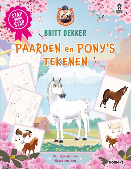 Afbeelding van Meer paardenpraat Stap voor stap paarden en pony's tekenen