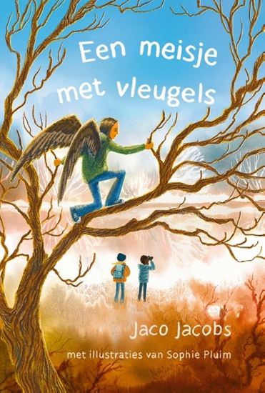 Afbeelding van Een meisje met vleugels