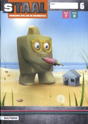 Afbeeldingen van Staal 2 groep 6 blok 7 + 8 spelling werkboek