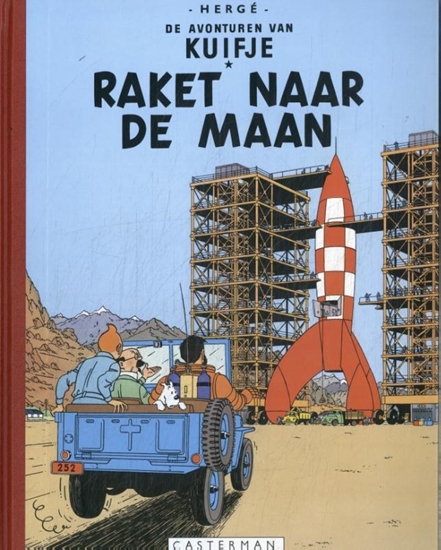 Afbeelding van De avonturen van Kuifje Kuifje Facsimile Kleur raket naar de maan