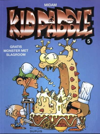 Afbeelding van Kid Paddle Gratis monster met slagroom