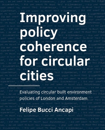 Afbeeldingen van A+BE Architecture and the Built Environment Improving policy coherence for circular cities