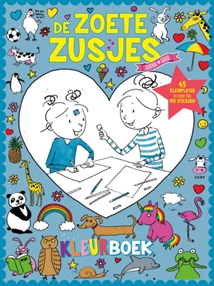 Afbeeldingen van De Zoete Zusjes De Zoete Zusjes kleurboek