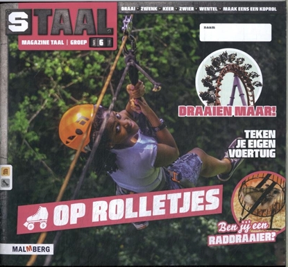 Afbeeldingen van Staal 2 groep 6 thema 7 Taal magazine Op rolletjes