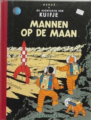 Afbeeldingen van De avonturen van Kuifje Mannen op de maan