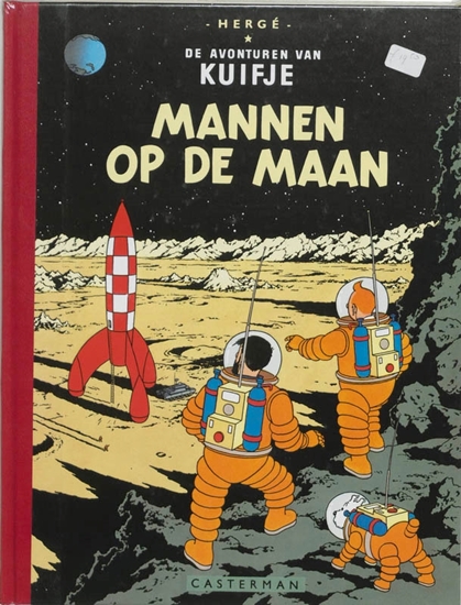 Afbeelding van De avonturen van Kuifje Mannen op de maan