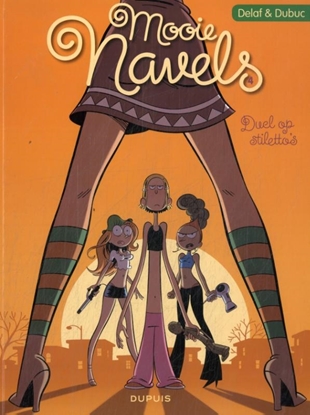 Afbeeldingen van Mooie navels Duel op stiletto's