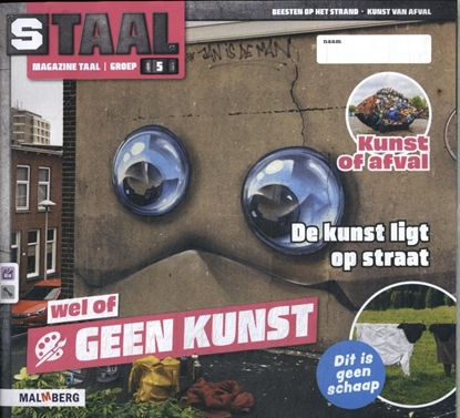 Afbeeldingen van Staal 2 groep 5 thema 7 Taal magazine Geen kunst