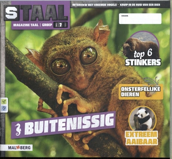 Afbeelding van Staal 2 groep 7 thema 4 Taal magazine Buitenissig