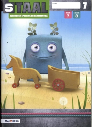Afbeeldingen van Staal 2 groep 7 blok 7 + 8 Spelling Werkboek