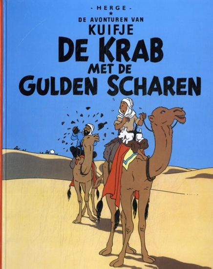 Afbeelding van De avonturen van Kuifje De krab met de gulden scharen