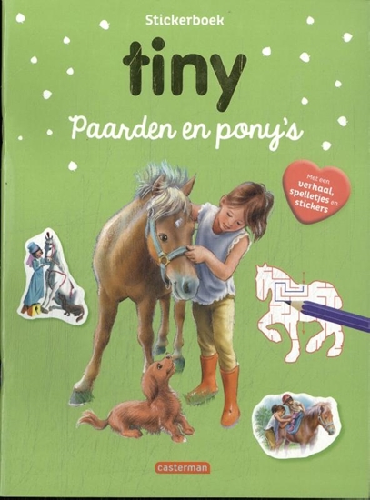 Afbeelding van Tiny Stickerboek Paarden en pony's
