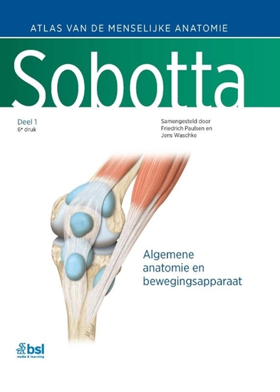 Afbeelding van Sobotta 1 Algemene anatomie en bewegingsapparaat