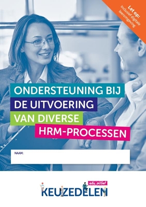 Afbeeldingen van Keuzedelen Keuzedeel Ondersteuning bij de uitvoering van diverse hrm-processen | combipakket