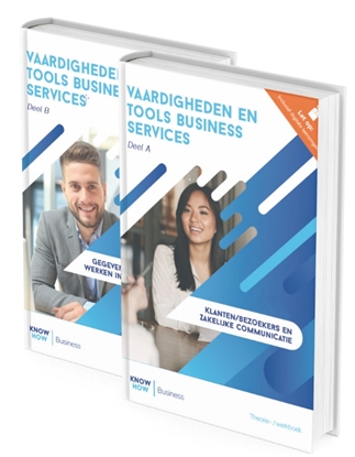 Afbeeldingen van Knowhow Business services Vaardigheden en Tools deel A en B | combipakket