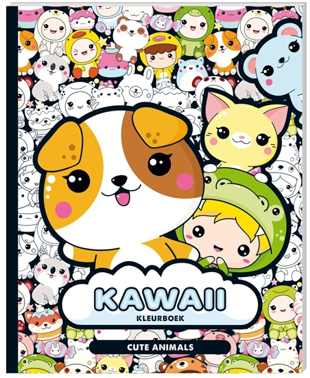 Afbeelding van Kawaii Kleurboek - Cute Animals