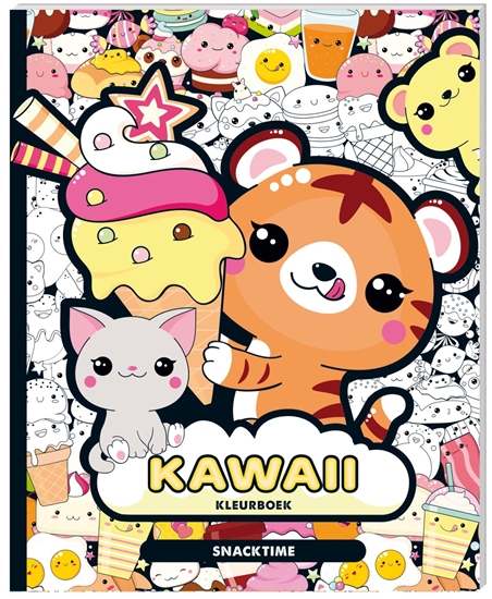 Afbeelding van Kawaii Kleurboek - Snacktime