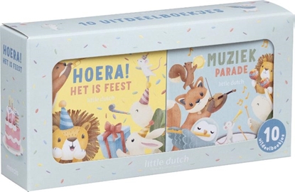Afbeeldingen van Little Dutch Little Dutch uitdeelboekjes - hoera! het is feest & muziekparade