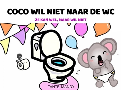 Afbeeldingen van Coco wil niet naar de wc