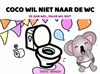 Afbeelding van Coco wil niet naar de wc
